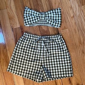 ASOS Gingham Drawstring Shorts or Set